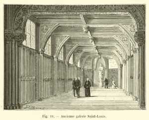 Ehemalige Galerie Saint-Louis von French School