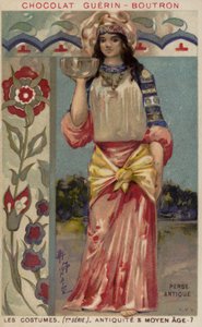 Antiker persischer Kostüm von French School