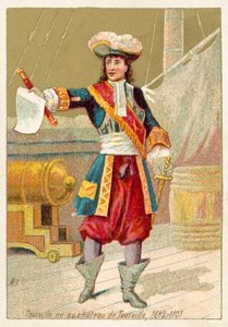 Anne Hilarion de Tourville, französischer Marinekommandant von French School