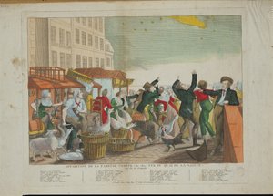 Erscheinung des Großen Kometen im Jahr 1811 von French School
