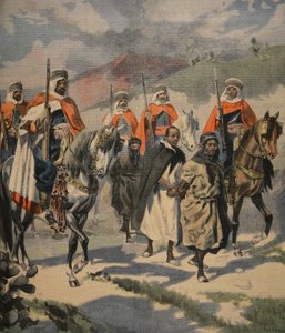 Verhaftung der Mörder des Marquis de Mores in Tunesien
