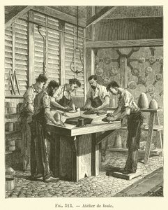 Werkstatt der Menge von French School