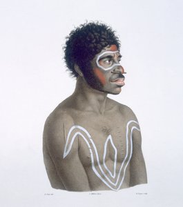 Australischer Aborigine, 1812