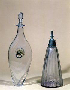Babyflaschen, 18.-19. Jahrhundert (Glas)