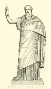 Indischer Bacchus, genannt der Sardanapal (Stich) von French School