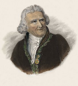 Baron Antoine Augustin Parmentier (1737-1813), französischer Apotheker, Diätetiker und Agronom. in „Portraits des Hommes Useful“ von French School