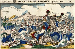 Schlacht von Sadowa am 3. Juli