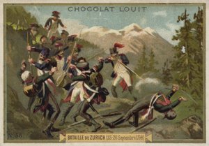 Schlacht von Zürich, Französische Revolutionskriege, 25.-26. September 1799