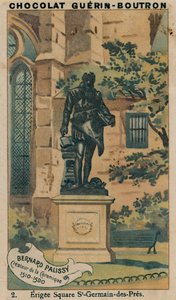 Bernard Palissy, Schöpfer der Keramik, 1510-1590, errichtet im Square St-Germain-des-Prés von French School