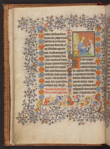 Stundenbuch, Add MS 32454 f.10v, Frankreich