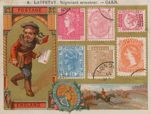 Britische und kanadische Briefmarken