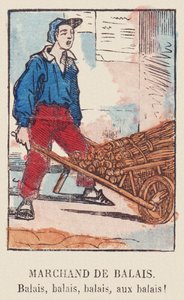Besenhändler. Besen, Besen, Besen, Besen!, um 1819