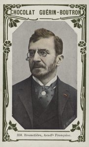 Brunetiere, Académie Française von French School