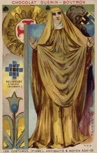 Byzantinische Nonne von French School