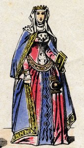 Kapetinger-Dynastie: Porträt von Klemens von Ungarn von French School