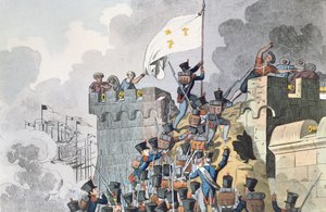 Eroberung der Kaiserfestung in Algier im Jahr 1830