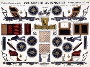 Autowagen: Kleine Konstruktionen. 19. Jahrhundert. von French School