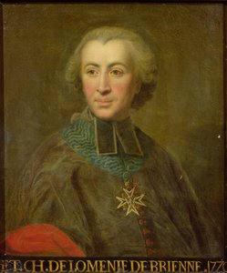 Kardinal Etienne-Charles de Lomenie de Brienne (1727-94)