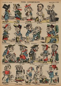 Karikaturen von French School