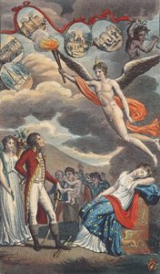 Karikatur des Staatsstreichs vom 18. Brumaire, 9. November 1799