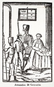 Verhaftung der Kartusche