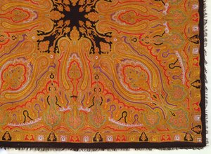 Kaschmirschal, ca. 1870-80