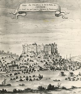Schloss und Stadt Chinon