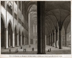 Kathedrale Notre Dame de Paris von French School