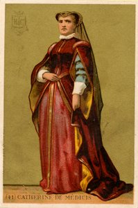 Katharina von Medici von French School