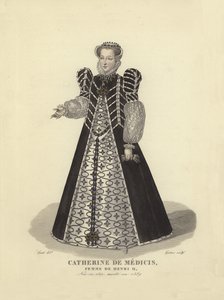 Catherine de Medici, Ehefrau von König Heinrich II. von Frankreich