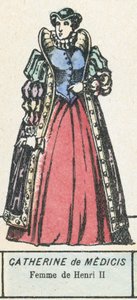 Katharina von Medici, Frau von Heinrich II. von French School