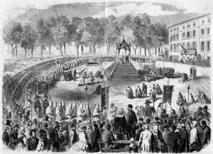 Katholisches Fest: Fronleichnam in Toulon, Var (83)