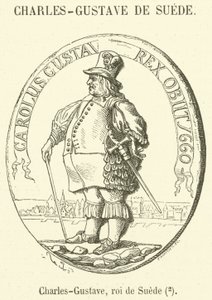 Karl-Gustav, König von Schweden (Gravur)