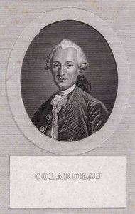 Charles-Pierre Colardeau, französischer Dichter (Stich) von French School