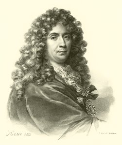 Porträt von Charles Le Brun (Gravur) von French School