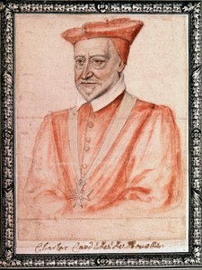 Charles de Bourbon (1523 - 1590), Erzbischof von Rouen von French School