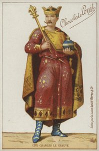 Karl der Kahle von French School