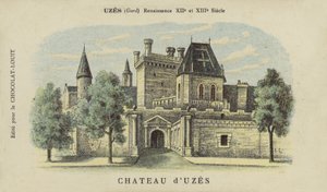 Schloss Uzès, Gard von French School