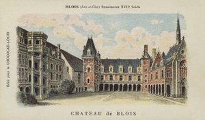 Schloss Blois, Blois, Loir-et-Cher von French School