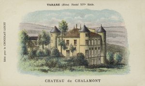 Schloss Chalamont, Tarare, Rhone von French School