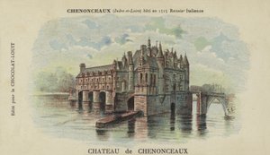 Schloss Chenonceaux, Chenonceaux, Indre-et-Loire von French School