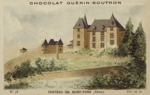 Schloss Saint-Fons, Rhône von French School
