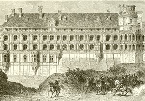 Schloss von Blois von French School