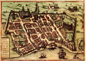 Hauptstadt der keltischen Gruppe Bituriges Vivisci, Bordeaux, Frankreich von French School