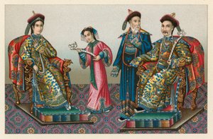 Chinesische Kostüme von French School