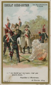 Chocolat Guerin-Boutron Sammelkarte, Historische Wörter Serie von French School