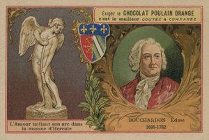 Chocolat Poulain Orange Sammelkarte von French School