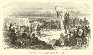 Das Christentum in Gallien etabliert von French School