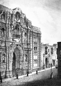 Kirche der Barmherzigkeit, Lima (Gravur)