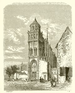 Kirche Sainte-Radegonde in Poitiers von French School